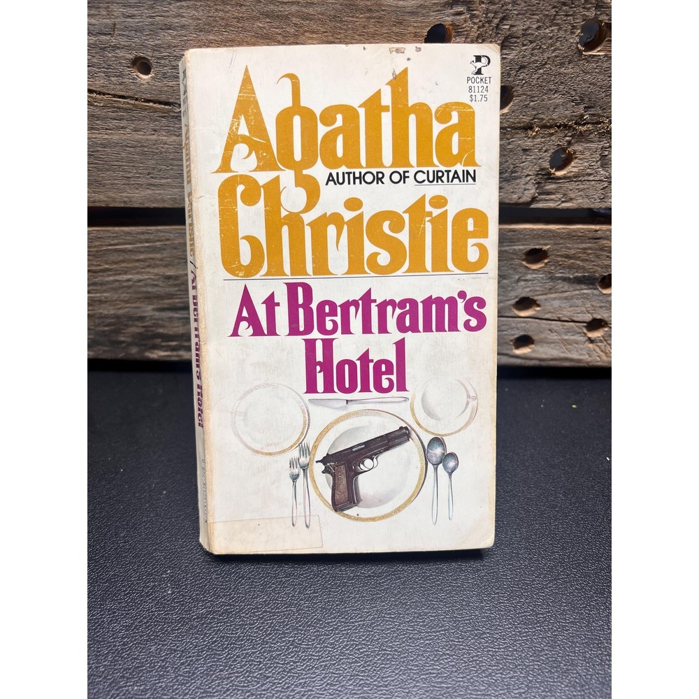 At Bertram's Hotel, Agatha Christie 1977 vintage mystery classic paperback novel